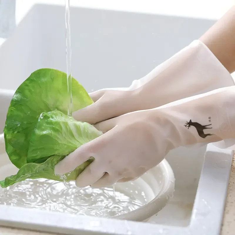 Waterproof Rubber Latex Dish W - đánh giá và giá Dish Glove Rubber