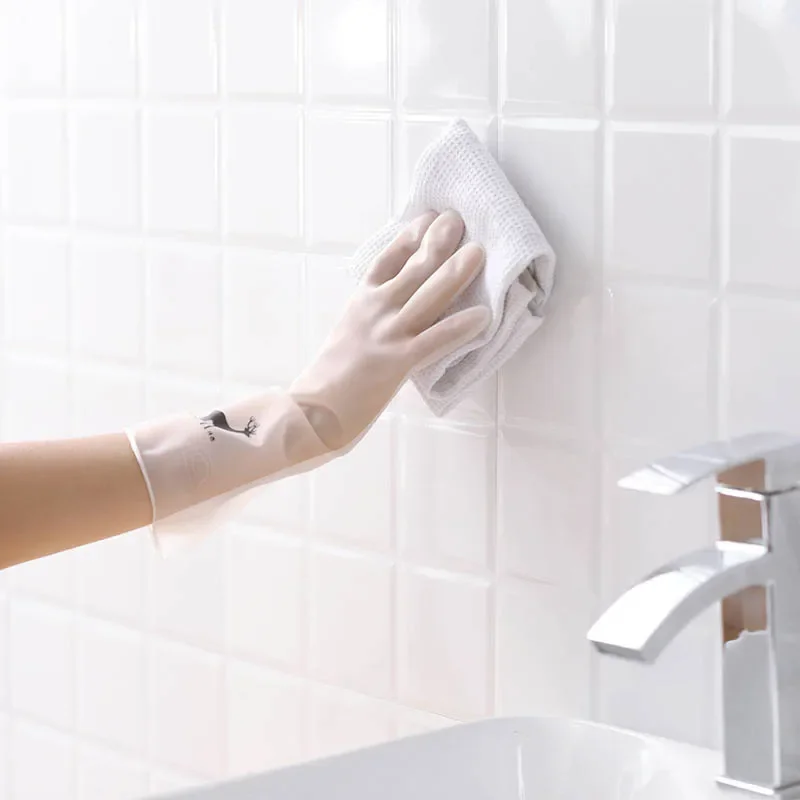 Waterproof Rubber Latex Dish W - đánh giá và giá Dish Glove Rubber