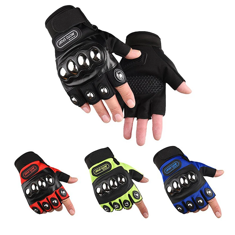 Half Finger Protective Motorcy - đánh giá và giá Motorcycle Glove Knuckle