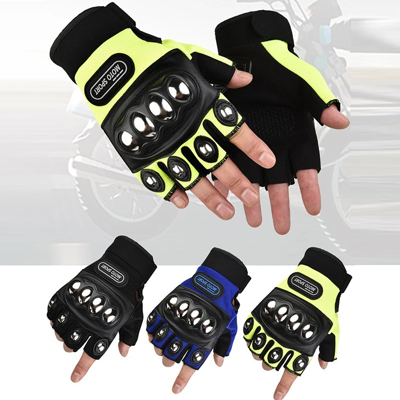 Half Finger Protective Motorcy - đánh giá và giá Motorcycle Glove Knuckle