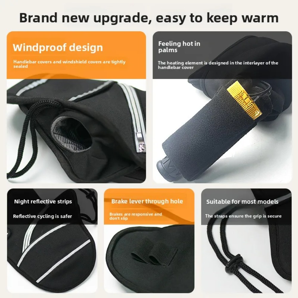 Motorcycle Handlebar Covers Wi - đánh giá và giá Heat Resistant Glove