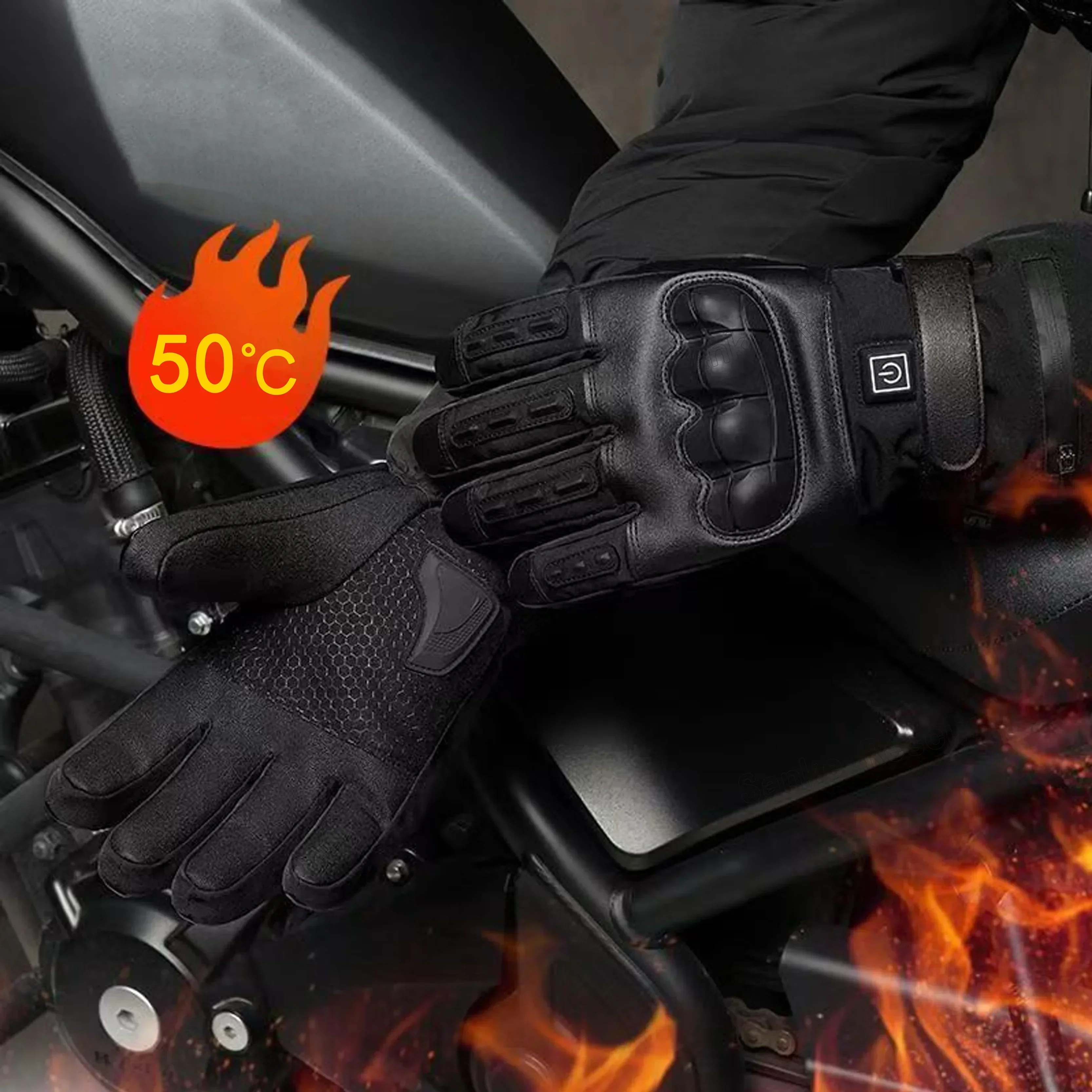 Electric Heated Gloves Thermal - đánh giá và giá Ski Glove Waterproof