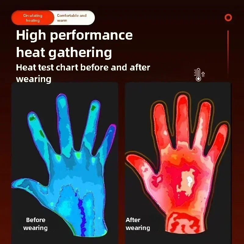 Electric Heated Gloves Thermal - đánh giá và giá Ski Glove Waterproof