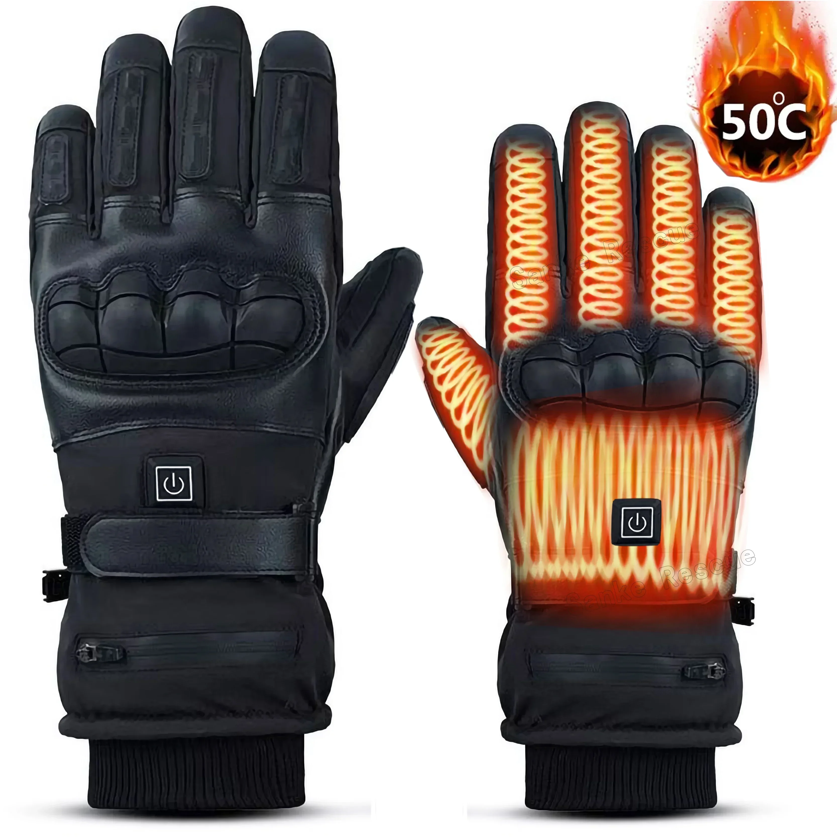 Electric Heated Gloves Thermal - đánh giá và giá Ski Glove Waterproof